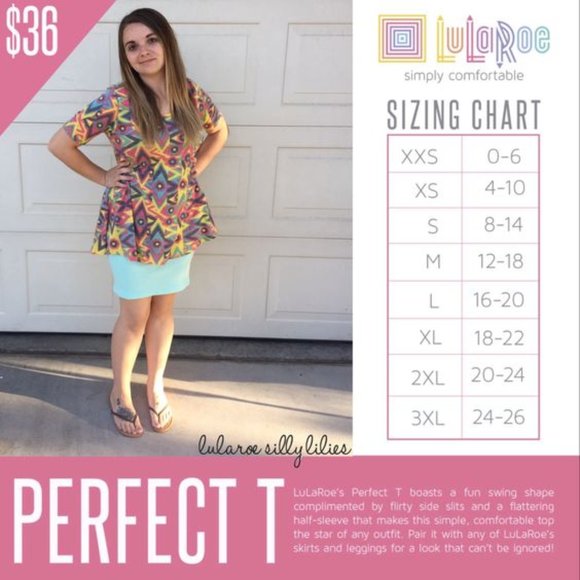 EUC LuLaRoe Perfect T Medium - Picture 4 of 4